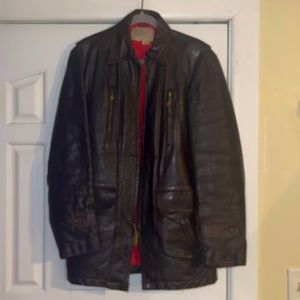 Vintage (1940s / 1950s) Sears Hercules Leather Coat